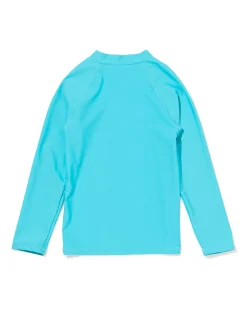 kinderzwemshirt UPF40+ aqua