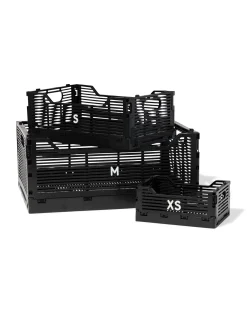 klapkrat letterbord recycled zwart