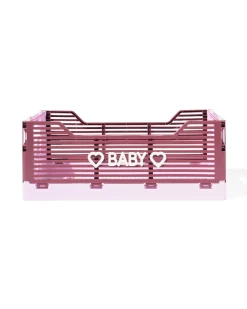 klapkrat letterbord recycled S bordeaux rood
