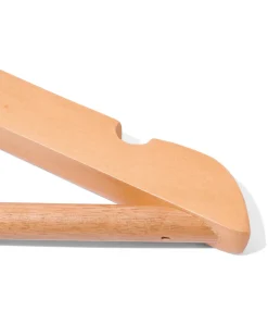 kledingshangers kind hout - 6 stuks