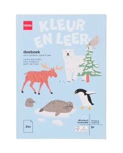 kleur en doe boek 5+