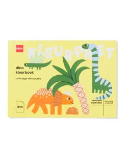 kleurboek A6 dino's
