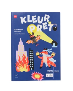 kleurboek A4 superhelden