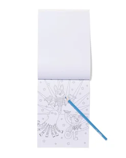kleurboek met stickers A5 superhelden