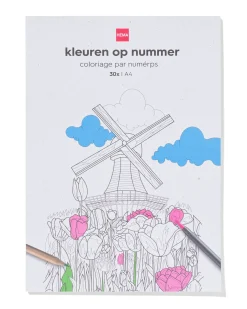 kleuren op nummer A4