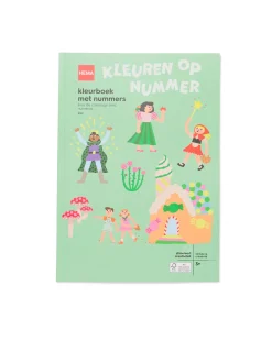 kleuren op nummer 29.5x21cm sprookjes