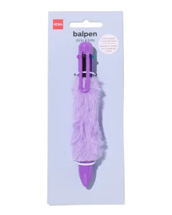 6-kleuren pen harig