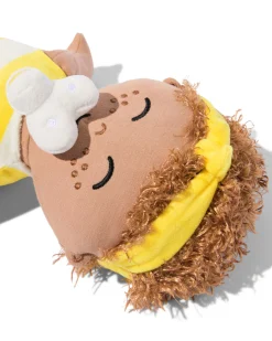 Knuffel babypop geel