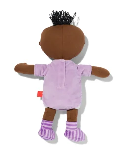 Knuffel babypop lila