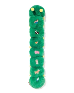 knuffel rups met dierengeluiden 18x18x20cm