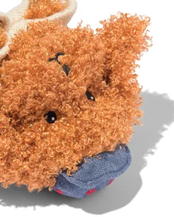 knuffel 20x11x13cm hond met pet