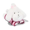 knuffel 20x11x13cm hond met trui
