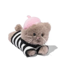 knuffel 20x11x13cm kat met baret