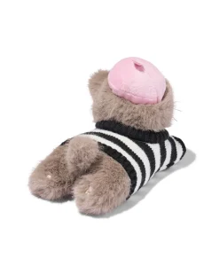 knuffel 20x11x13cm kat met baret