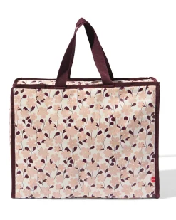 koeltas shopper 45x7x36cm bloemen