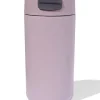 koffiebeker to go 450ml rvs donkerroze