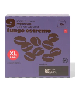 koffiecups lungo estremo - 50 stuks