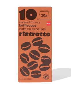 koffiecups ristretto - 20 stuks