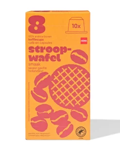koffiecups stroopwafel - 10 stuks