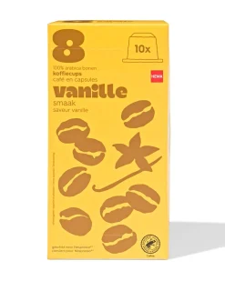 koffiecups vanille - 10 stuks