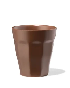 koffiekopje 250ml Mirabeau aardewerk donkerbruin