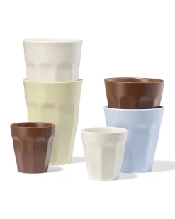 koffiekopje 250ml Mirabeau aardewerk lichtblauw