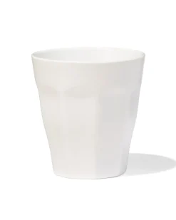 koffiekopje 250ml Mirabeau aardewerk wit