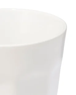 koffiekopje 250ml Mirabeau aardewerk wit