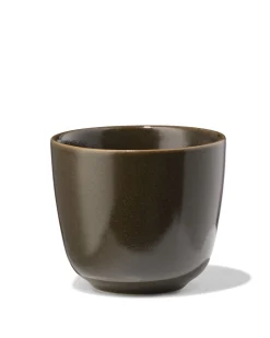 koffiekopje 185ml Puur aardewerk donkerbruin
