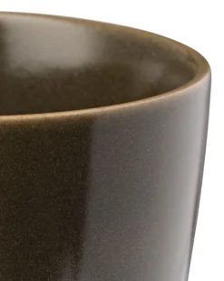 koffiekopje 185ml Puur aardewerk donkerbruin