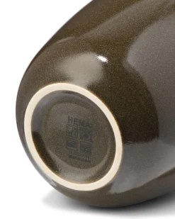 koffiekopje 185ml Puur aardewerk donkerbruin