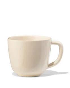 koffiekopje 185ml Puur aardewerk gebroken wit