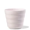 koffiekopje 200ml Trend aardewerk roze spikkels
