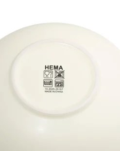 kom Ø14.5cm aardewerk geel