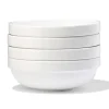 kom Ø15cm Alledag porselein wit - 4 stuks
