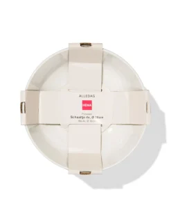 kom Ø15cm Alledag porselein wit - 4 stuks