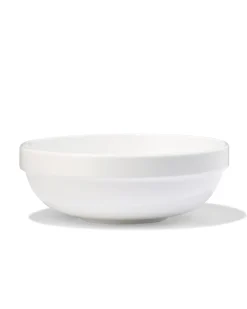 kom Ø15cm Alledag porselein wit - 4 stuks