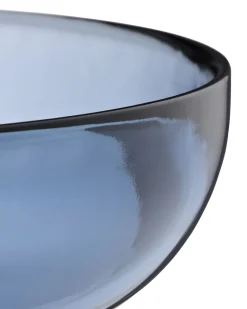 kom Ø14.5cm glas blauw