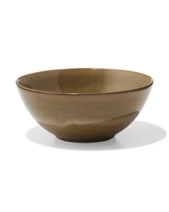 kom Ø16.5cm Monaco aardewerk donkerbruin