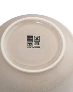 kom Ø14cm Puur aardewerk beige