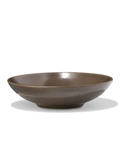 kom Ø15cm Puur aardewerk donkerbruin