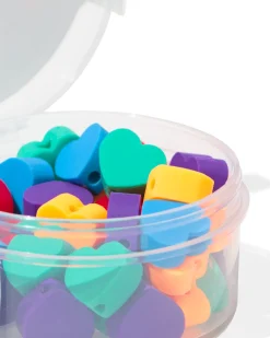 kralenmix hartjes