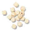 kralenmix hout hoekig
