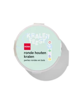 kralenmix hout hoekig