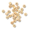 kralenmix hout rond