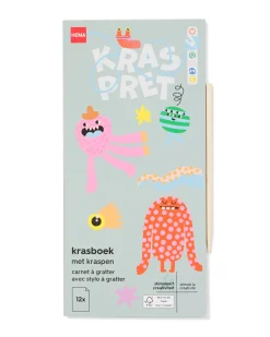 krasboek monsters