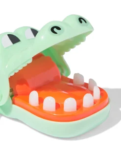 krokodil spel 8.2x5.5x4.5cm sleutelhanger