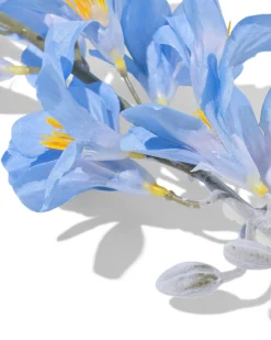 kunstbloem delphinium 55cm blauw
