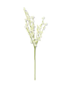 kunstbloem kleine bloemetjes 55cm wit