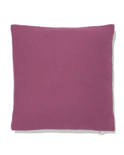 kussen strik 40x40cm velours rood